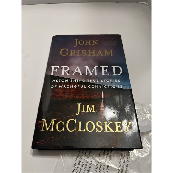 Other - Framed John Grisham Jim McCloskey Hardcover First Edition True Crime 2024